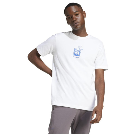 Adidas Ανδρική κοντομάνικη μπλούζα Lounge Drink Graphic Tee Adidas Ανδρική κοντομάνικη μπλούζα Lounge Drink Graphic Tee
